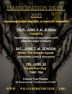 EMANCIPATION DAYS 2025 (May 20th / Juneteenth events)